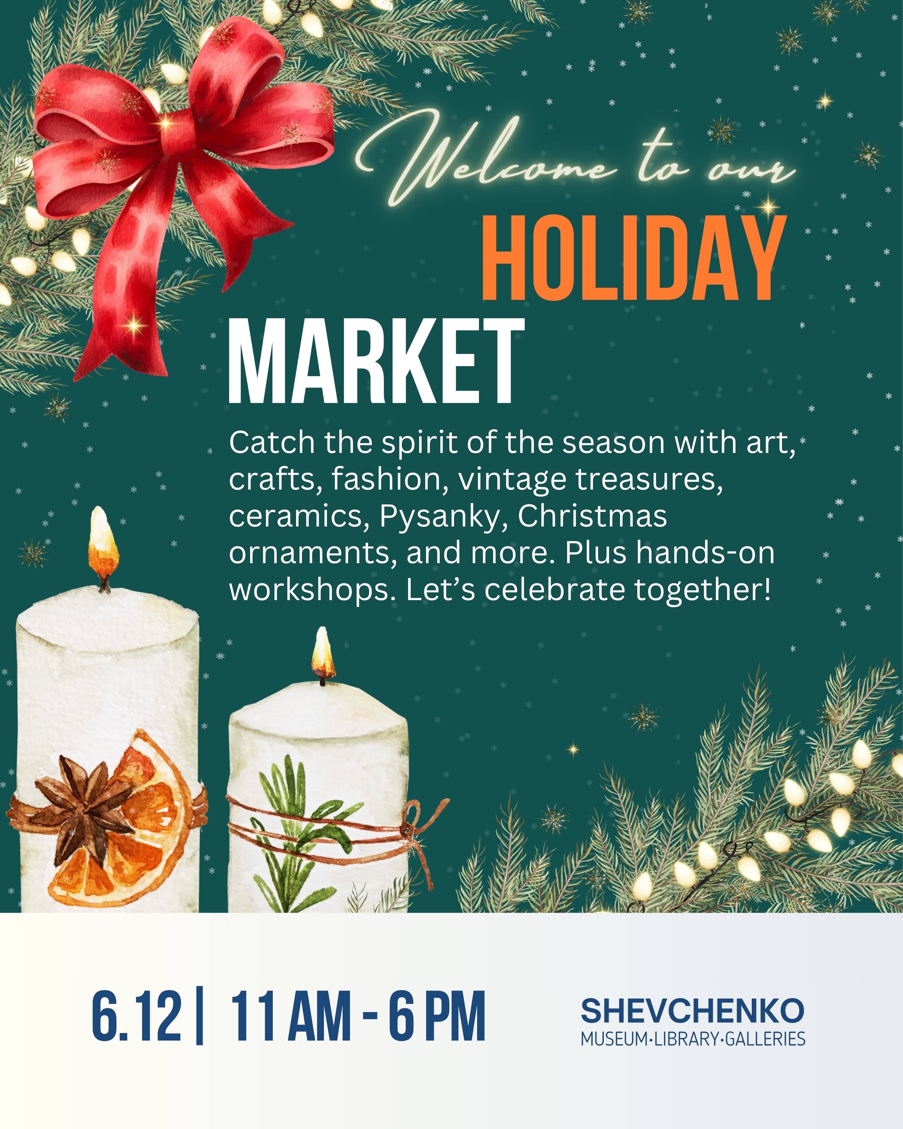 Holiday Market Dec 6 2025